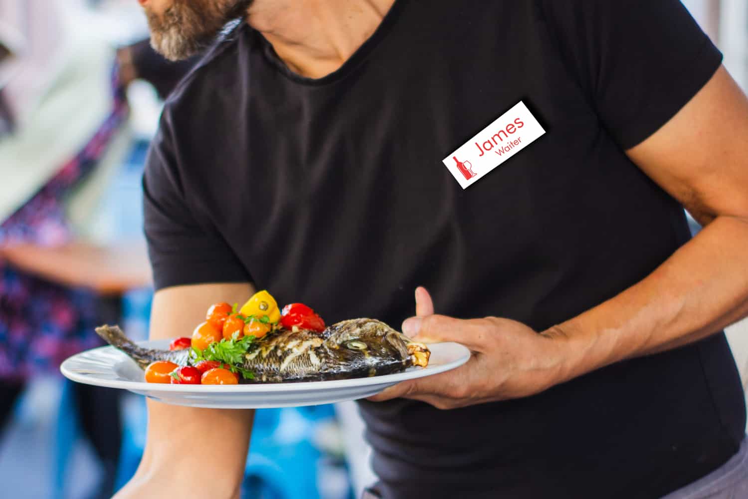 Waiter Name Tags Marktek